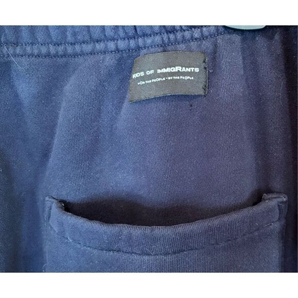 Kids of Immigrants Navy & Pink Joggers NWT Size XXL - Picture 4 of 7